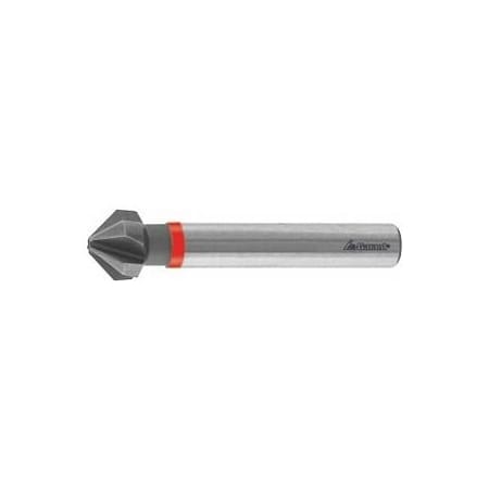 Garant Solid Carbide Countersink, 90 Deg, for Steels, Uncoated, 12.4 mm 150386 12,4